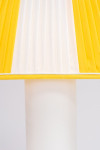 Abat-jour Solange, une pièce lumineuse et joyeuse. C'est pas versailles.